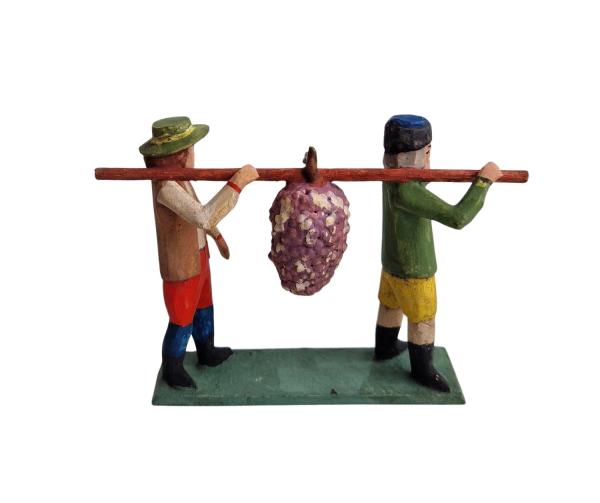 Grulich nativity figures with Grapes (7 cm)