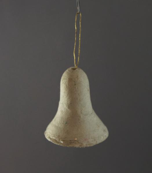 Spun Cotton Bell with red berries, ca. 1920