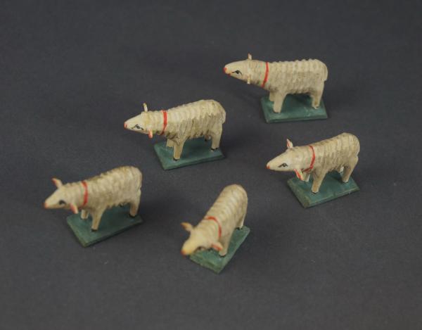 Grulich nativity figure "5 sheep"