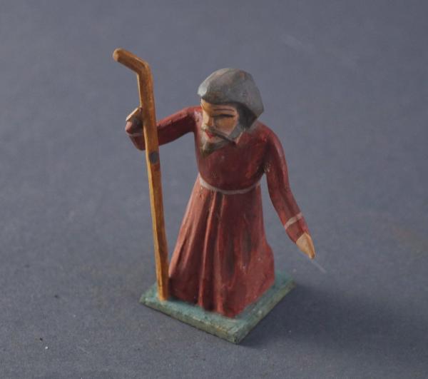 Grulich nativity figure - "Monk" (7 cm)