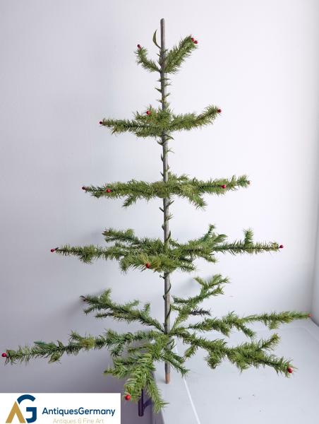 Antiker Gansfederbaum / Federbaum,  93 cm