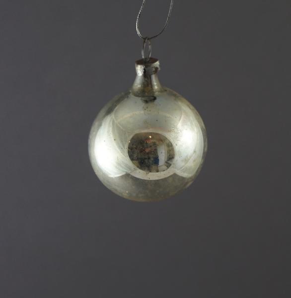 Indent Glass Ornament, ca. 1920