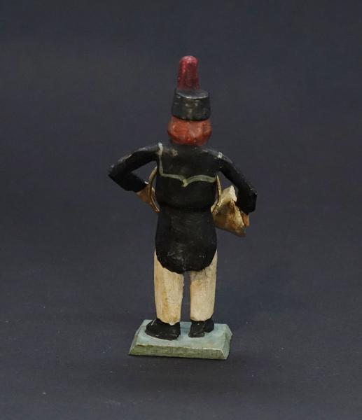 Grulich nativity figure " Mineworker / Musician with bugle " (7 cm)