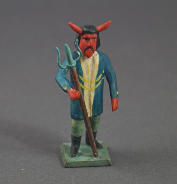 Grulich nativity figure - "Devil / Krampus" (7 cm)