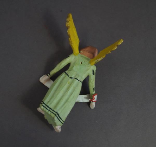 Grulich nativity figure - "Angel of Annunciation", 1920  (7 cm)