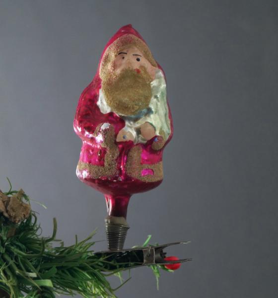 Nikolaus / Santa auf Zwicker um 1930