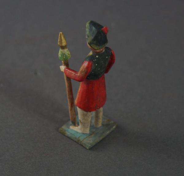 Grulich nativity figure "Soldier"  (5 cm)