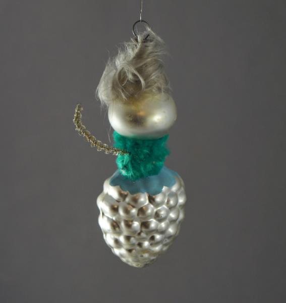 Glasornament Frau ~ 1960