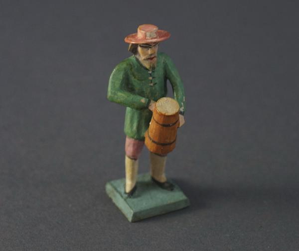 Grulich nativity figure "Man with Crock"  (5 cm)