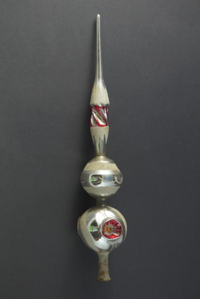 Christbaumspitze aus Glas