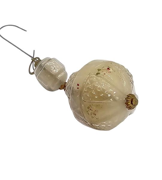 Gablonz Ornament, wax inside, ~ 1920