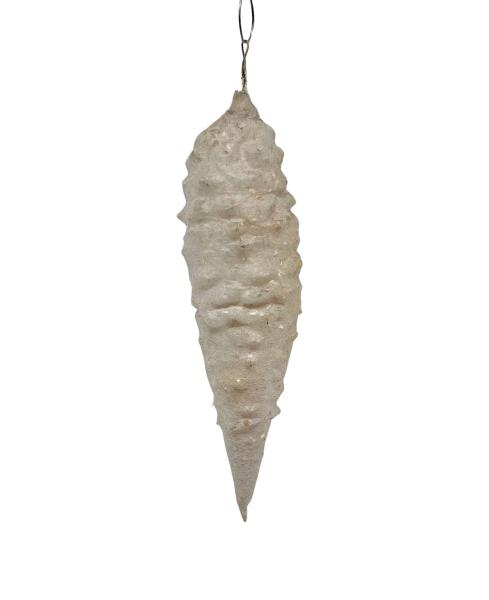 Spun cotton Icicle, ca. 1900