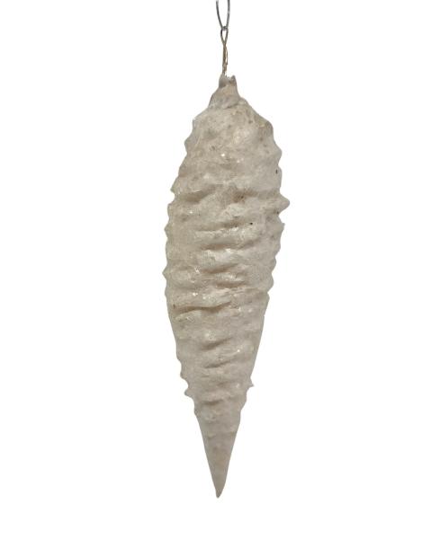 Spun cotton Icicle, ca. 1900