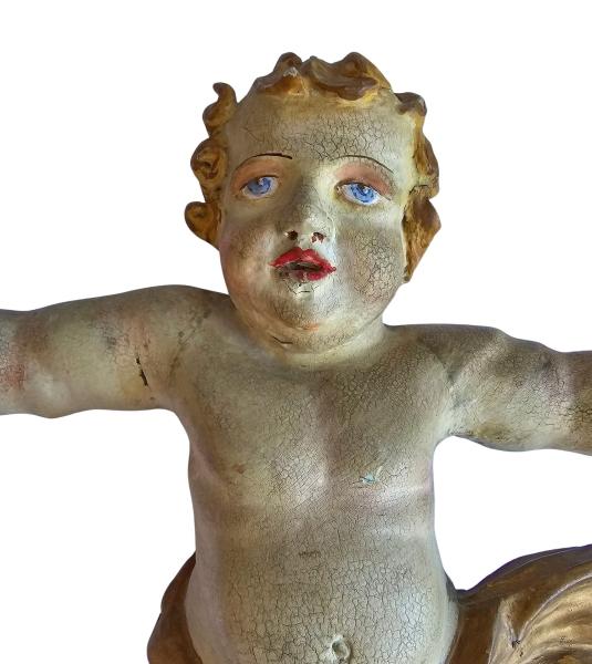 Child Jesus, carved wood, ca. 1900