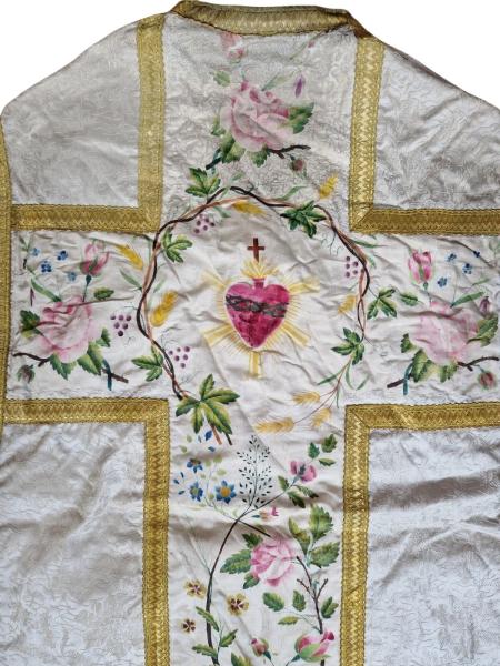 Antique Vestment, Chasuble, Pluviale, ~ 1900