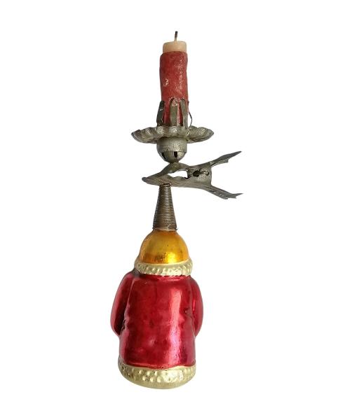 Candle Holder with Santag, ~ 1930