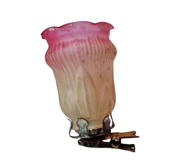 Latern / Blossom / Candleholder on clip, ca. 1900