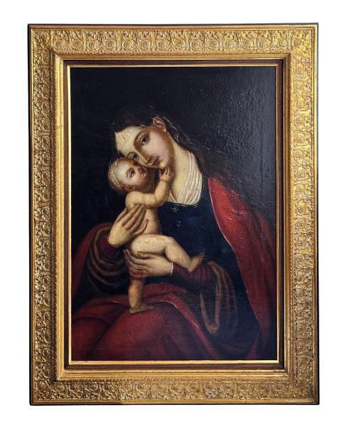 Maria mit Kind, um 1800
