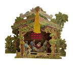 Cardboard Nativity Scene, 30s