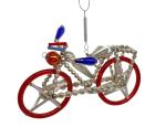 Gablonz ornament, motorbike, 30s