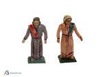 Grulich nativity figure " Mary and Joseph "  (7 cm)