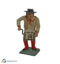 Grulich nativity figure " Man with hand organ " (5 cm)