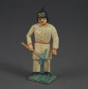 Grulich nativity figure " Mineworker / Firefighter " (7 cm)