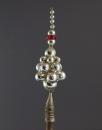 Antique beaded christmas tree topper, ca. 1930