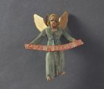 Grulich nativity figure - "Angel of Annunciation"  (7 cm)