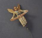 Grulich nativity figure ""Angel of Annunciation""  (5 cm)