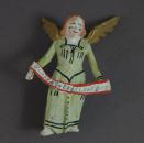 Grulich nativity figure - "Angel of Annunciation", 1920  (7 cm)