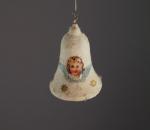 Spun Cotton Bell with angel die cut ca. 1920