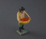 Grulich nativity figure - "Man with Fruits" (7 cm)