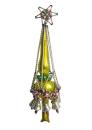 Beaded christmas tree topper, Gablonz, 30s